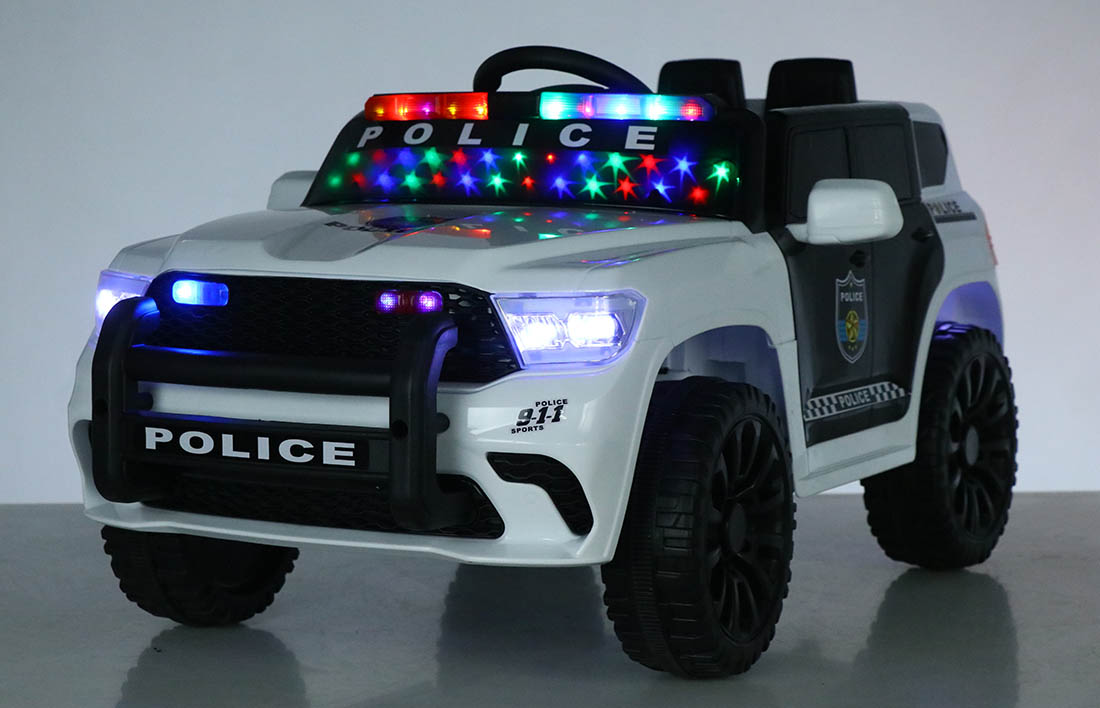 Kids Electric Police Car With Remote Control